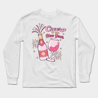 Cheers to the New Year Long Sleeve T-Shirt